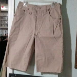 Men's khaki shorts